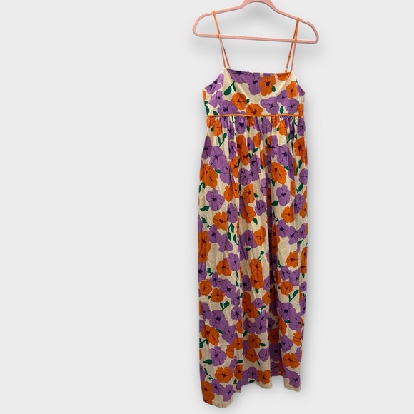 NWT English Factory Floral Maxi Dress with Pockets - Picture 4 of 11